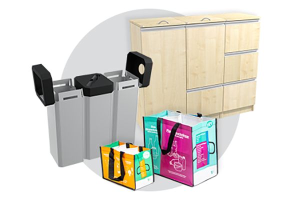 Källsortering för inomhusmiljöer